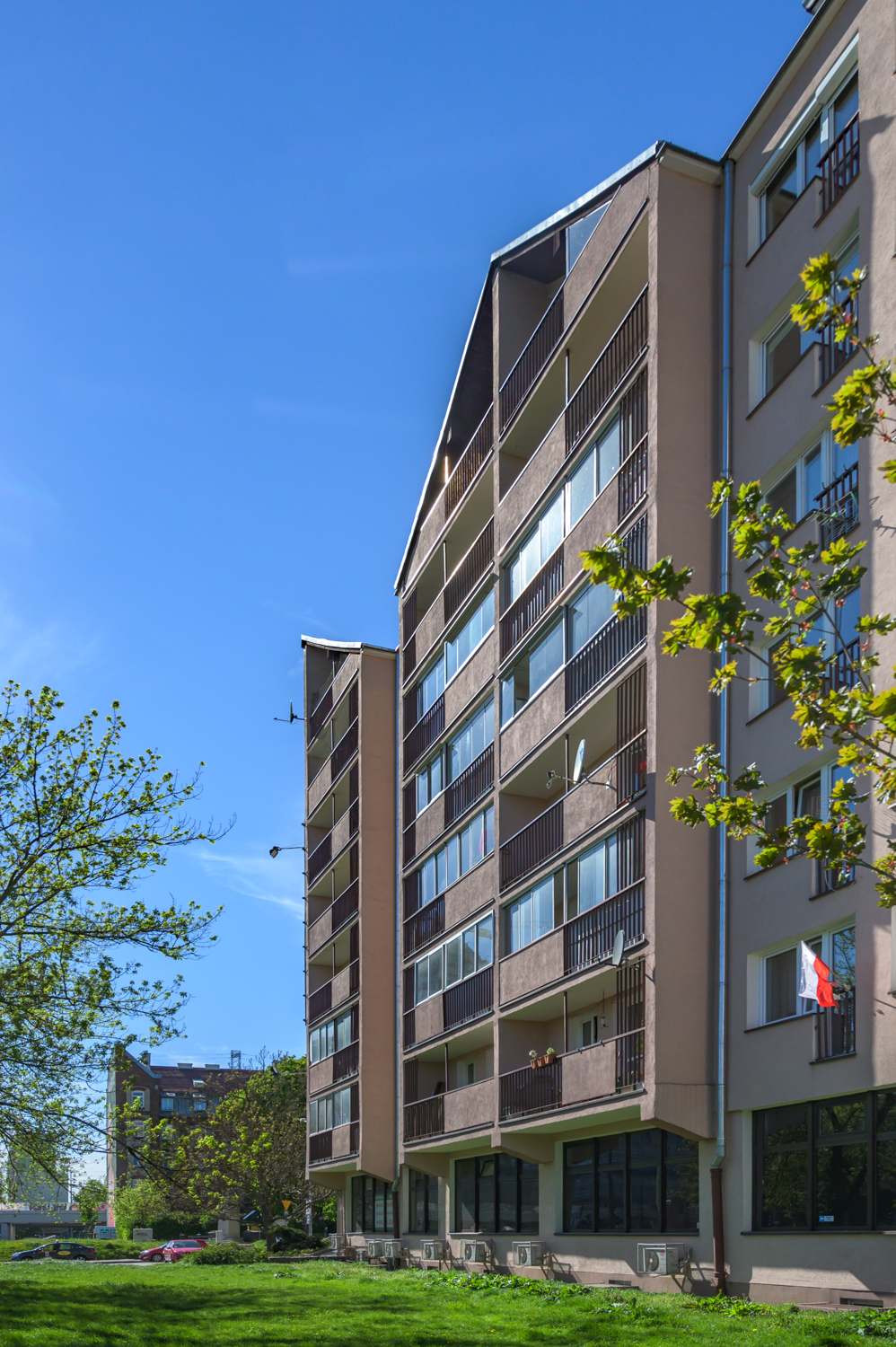 Zdjęcie architektury budynku Budynek mieszkalno-usługowy